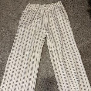 Wide leg pants